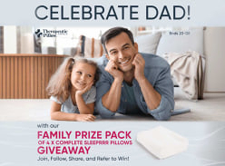 Win a Family Prize Pack of 4 Complete Sleeprrr Pillows