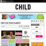 Win a family-sized picnic blanket