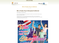 Win a family trip Disneyland, California! (NSW Residents ONLY - Purchase Required)