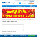 Win a family trip to China!