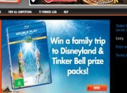Win a family trip to Disney Land!