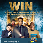 Win a family trip to experience a night at the British Museum in London!