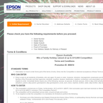 Win a family trip to Hollywood! - Epson