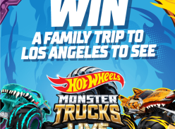 Win a family trip to LA to watch Monster Trucks Live