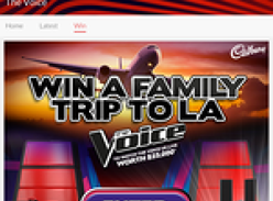 Win a family trip to LA to watch 'The Voice' US LIVE!