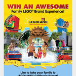 Win a family trip to Legoland, California!