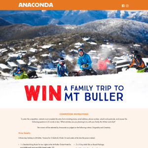 Win a family trip to Mt Buller