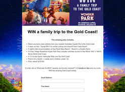 Win a Family Trip to the Gold Coast