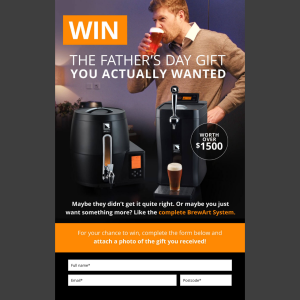 Win a Father's Day Gift