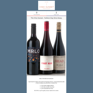 Win a father's day wine bundle!