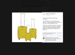 Win a FIB Ultra Light 4 Wheeler 3-piece luggage set from Koko Belle!