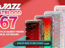 Win a FirstBlood B67 Acrylic Gasket Mount Mechanical Keyboard