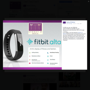 Win a Fitbit Alta!