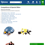 Win a fitness product of your choosing! - Optomo