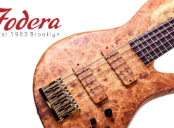 Win a Fodera Bass Guitar and More