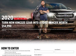 Win a Ford Ranger 4x4 XLT Double Cab!