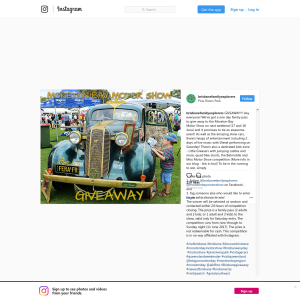 Win a FP to Moreton Bay Motor Show