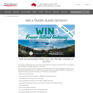Win a Fraser Island Getaway