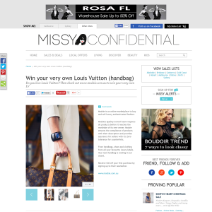 Win a Free Louis Vuitton Papillon 26 Monogram LV - Modsie