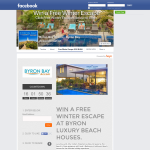 Win a free winter escape at Byron Luxury Beach Houses!