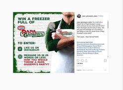 Win a Freezer Full of Pizza
