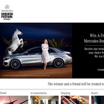 Win a front row experience at Mercedes-Benz Fashion Festival Sydney! (Pinterest Required)