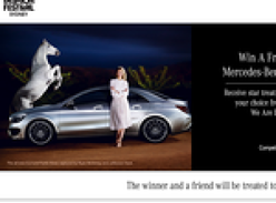 Win a front row experience at Mercedes-Benz Fashion Festival Sydney! (Pinterest Required)