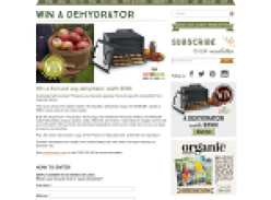 Win a fruit & veg dehydrator, valued at $599!