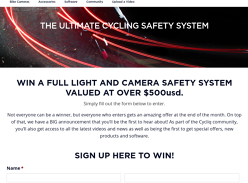 Win a Full Cycling Safety System Over