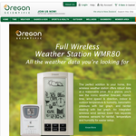 Win a full wireless weather station! - Oregon Scientific