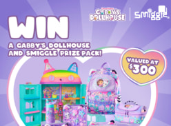 Win a Gabby's Dollhouse & Smiggle Pack