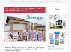 Win A Garage Safety Pack From Dreambaby