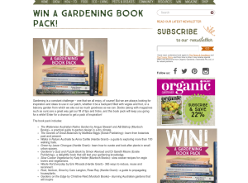 Win a Gardening Book Pack!
