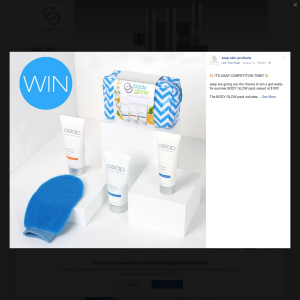 Win a get-ready-for-summer 'BODY GLOW' pack, valued at $180!