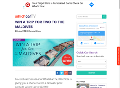 Win a Getaway to The Maldives for 2