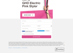 Win a GHD Electric Pink Styler