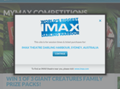 Win a Giant Creatures Family Prize pack