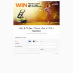 Win a Gibson Classic Line X13 Pro Slackline!