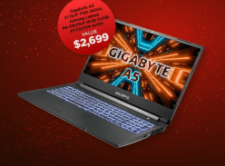 Win a Gigabyte A5 Gaming Laptop