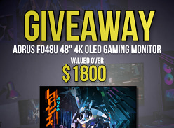 Win a Gigabyte AORUS FO48U 48
