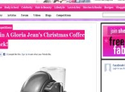 Win a Gloria Jean's Christmas Coffee Pack!