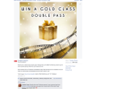 Win a Gold Class double pass!