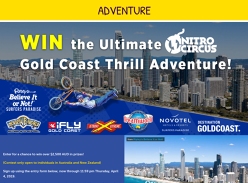 Win a Gold Coast Adventure Getaway