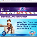 Win a Gold Coast holiday including a sleepover in the Big Brother house at Dreamworld!