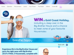 Win a Gold Coast holliday, including a sleepover in the Big Brother house!