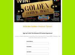 Win a Golden Festival Ticket