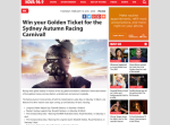 Win a Golden Ticket to the Sydney Autumn Race Carnival