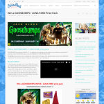Win a Goosbumps / Luna Park Prize Pack