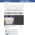 Win a gorgeous Tony Bianco handbag!