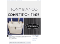 Win a gorgeous Tony Bianco handbag!